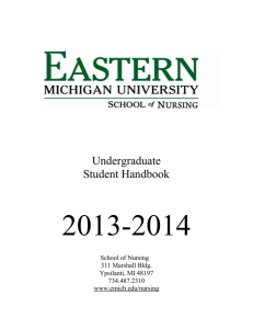 2013-2014  Undergraduate Student Handbook