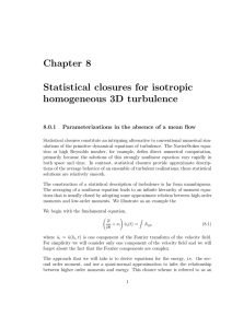 Chapter Statistical homogeneous 8.0.1