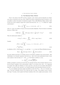 12.  The  Blackman-Tukey  Method