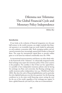 Dilemma not Trilemma: The Global Financial Cycle and Monetary Policy Independence