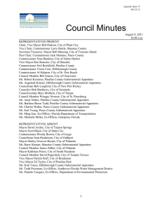 Council Minutes