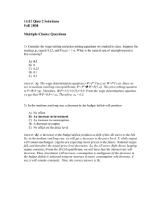 14.02 Quiz 2 Solutions Fall 2004 Multiple-Choice Questions
