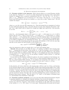 Quantum  mechanics  for  fermions 10. V