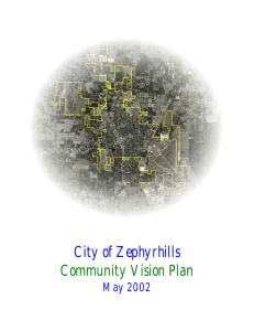 City of Zephyrhills Community Vision Plan May 2002