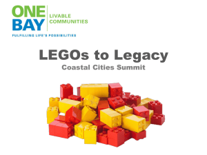 LEGOs to Legacy Diverse Coalition of Partners Coastal Cities Summit