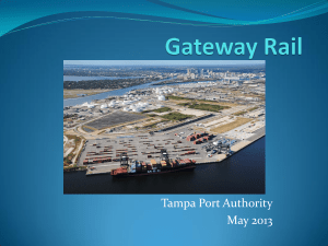 Tampa Port Authority May 2013