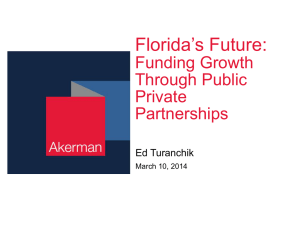 Florida’s Future: Funding Growth Through Public