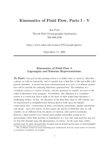 Kinematics  of  Fluid  Flow,  Parts ...
