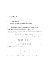 Lecture 5 5.1 Administration 5.2