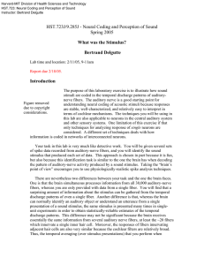 Harvard-MIT Division of Health Sciences and Technology Instructor: Bertrand Delgutte