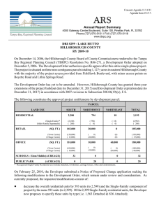 ARS Annual Report Summary