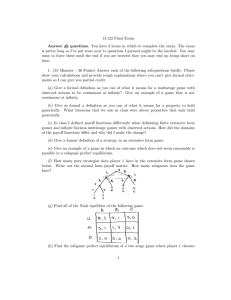 14.122 Final Exam Answer all questions.