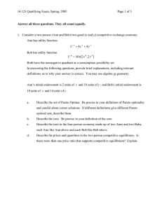 14.123 Qualifying Exam, Spring, 2005  Page 1 of 3