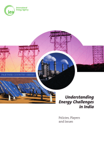 Understanding Energy Challenges in India Policies, Players