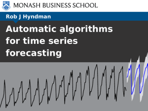 Automatic algorithms for time series forecasting Rob J Hyndman