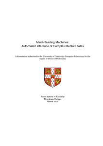 Mind-Reading Machines: Automated Inference of Complex Mental States