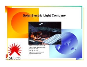 Solar Electric Light Company
