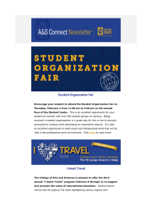Student Organization Fair