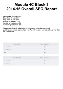 Module 4C Block 3 2014-15 Overall SEQ Report