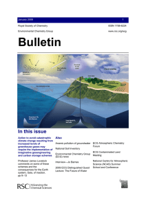 Bulletin In this issue Also