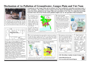 Mechanism of As Pollution of Groundwater, Ganges Plain and Viet...