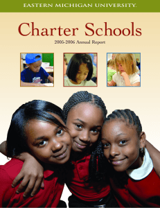 Charter Schools 2005-2006 Annual Report