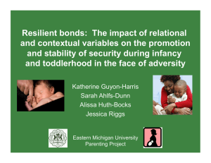 Resilient bonds:  The impact of relational
