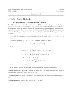 1  Policy  Search  Methods