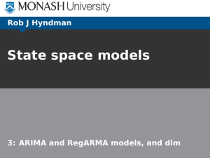 State space models Rob J Hyndman