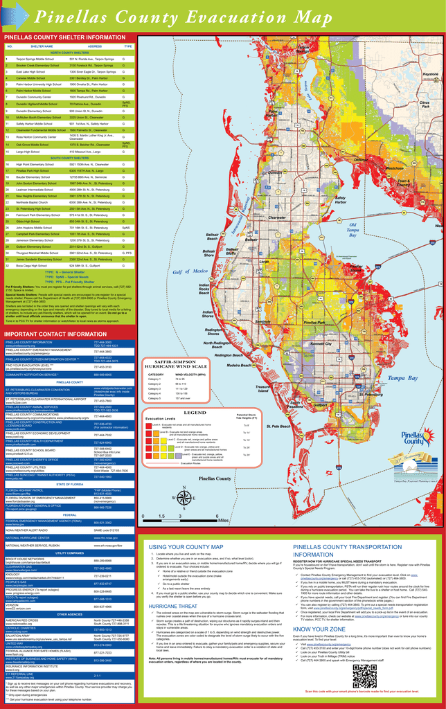 Pinellas County Flood Map 31C
