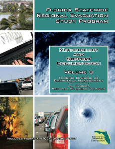 Florida Statewide Regional Evacuation Study Program Volume 8