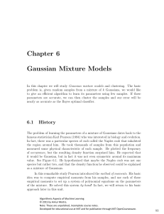 6 Chapter Mixture Models Gaussian