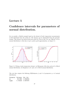 Lecture  5 normal  distribution.
