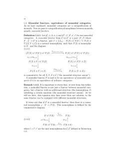 1.4.  Monoidal  functors,  equivalence  of ... As  we  have  explained,  monoidal ...