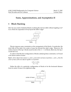 Sums, 1 March 15, 2005