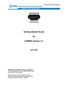 Getting Started Guide  for HOMER Version 2.1