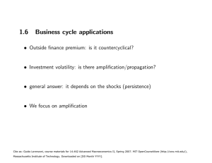 1.6  Business  cycle  applications