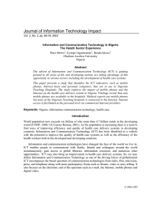 Journal of Information Technology Impact