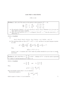 18.06  PSET  8  SOLUTIONS