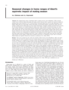 Seasonal changes in home ranges of Abert’s