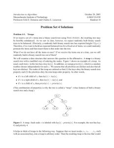Introduction  to  Algorithms October 29, 2005 Massachusetts Institute of Technology 6.046J/18.410J