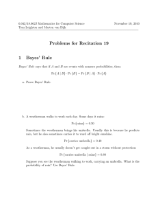 Problems  for  Recitation  19