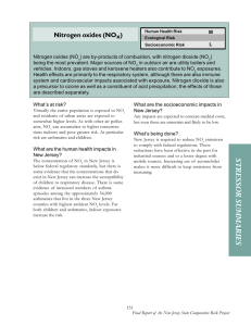 Nitrogen oxides (NOx)