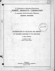 FOREST PRODUCTS LABORATORY