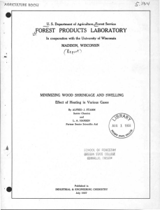 ` FOREST PRODUCTS LABORATOR Y