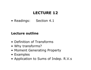 LECTURE 12