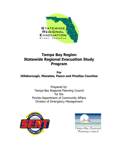 Tampa Bay Region Statewide Regional Evacuation Study Program