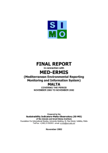 FINAL REPORT MED-ERMIS MALTA