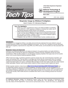 Tech Tips Fire Management National Technology &amp;