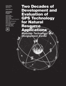 Two Decades of Development and Evaluation of GPS Technology